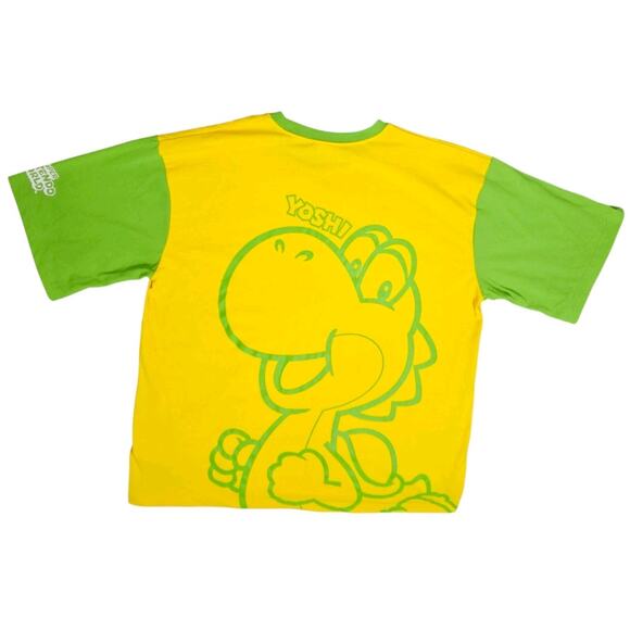 Yoshi T-Shirt Universal Studios Japan Super Nintendo World Colorblock Mens XL - Picture 2 of 12